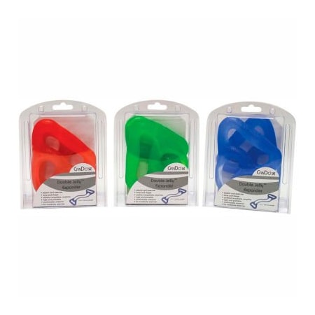 Fabrication Enterprises CanDo Double Jelly Expander, 3-Piece Set -Red, Green, Blue 10-0046